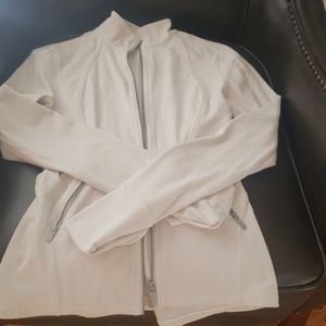 Lululemon jacket white size 4